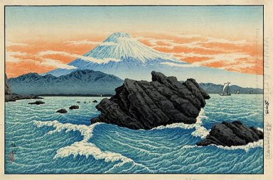 Fuji from Okitsu