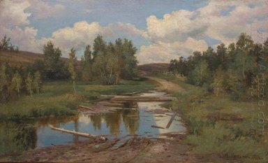 Paysage de forêt Route 1876