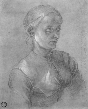 retrato de una mujer agnes d