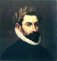 Penyair Ercilla Y Zuniga By El Greco