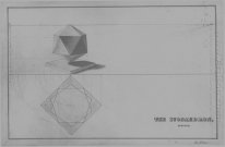 Dibujo El icosaedro
