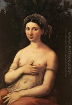 Portret van een jonge vrouw (of La Fornarina)