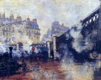 El Pont De L Europe Gare Saint Lazare 1877