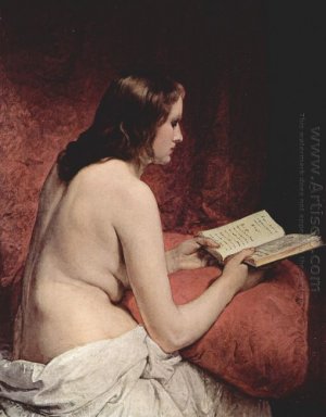 Odalisque Dengan Buku 1866