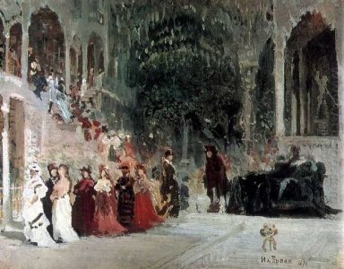 Scene From Balet Study 1874