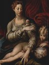 Madonna Of The Rose 1530