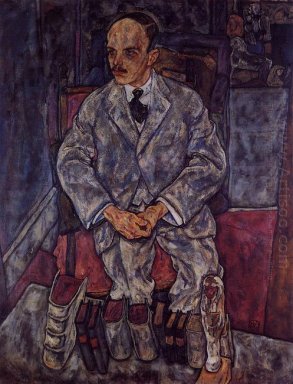 Il gallerista Guido Arnot 1918