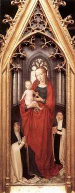 St Ursula Shrine Virgin And Child 1489