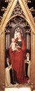 St. Ursula-Schrein Jungfrau und Kind 1489