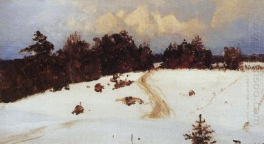 Winterlandschap Behovo 1897