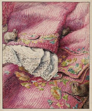 Mice Helen Beatrix PotterThe Costura botoeiras