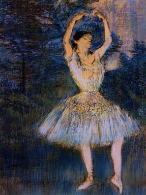 danseur avec les bras levés 1891