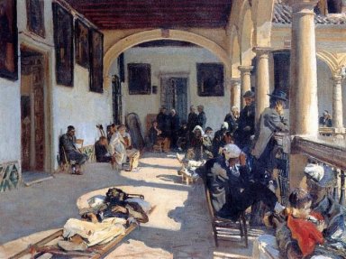Krankenhaus in Granada 1912