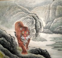 Tiger - la pintura china