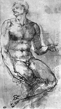 Nackter Mann von der Front 1510-1511