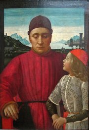 Francesco Sassetti e seu filho Teodoro