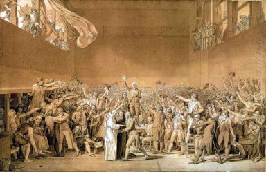 O Juramento de Ténis 20Th junho 1789 1791