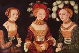 Three Princesses Of Saxony Sibylla Emilia And Sidonia Daughters
