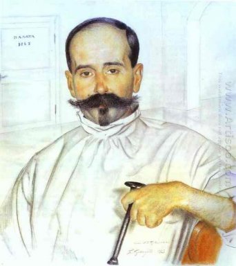 Retrato de Lazar Ivanovich Bublichenko 1923