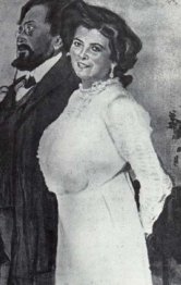 Retrato do advogado Oscar Osipovich Grusenberg com sua esposa Ro