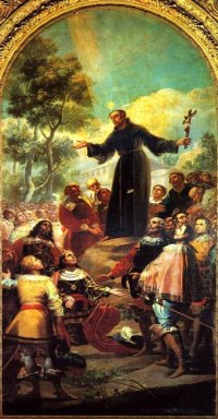 San Bernardino de Siena predicando a Alfonso V de Aragón 1783