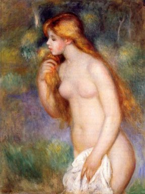 Stehend Badegast 1896
