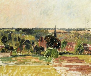 Blick auf eragny 1895