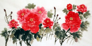 Peony - la pintura china