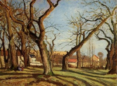 kastanjeträd på Louveciennes 1872