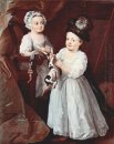 Ritratto di Lady Mary Grey e Lord George Grigio 1740