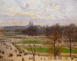 À tarde Tuilleries jardins de inverno 1899