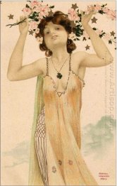 Meninas com amuletos de boa sorte 4