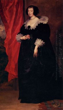 Portrait de Marguerite de Lorraine duchesse d\'Orléans 1634