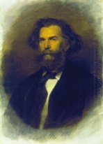 Retrato de um P Bogoliubov 1869