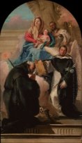 Vierge et l'Enfant avec trois saints