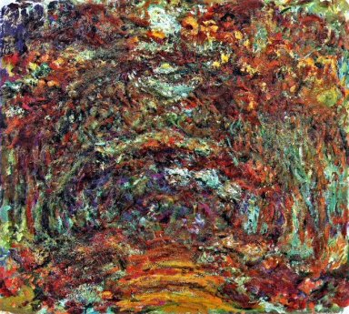 The Rose Path Giverny 1922