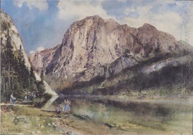 Altausseersee Dengan Trisselwand 1839