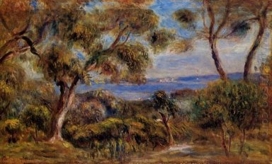 El mar en Cagnes