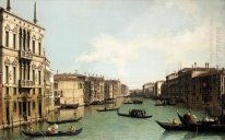 venice grand canal ser nordöst från palazzo Balbi till