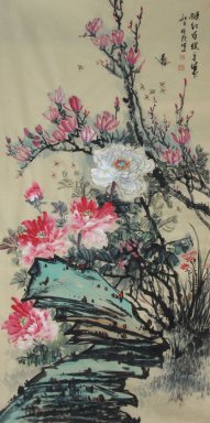 Bloemen - Chinees schilderij