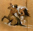centaur and nymph