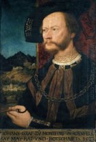 Portret van Graaf Johann II, Graaf van Montfort en Rothenfels