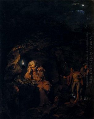 Sebuah Filsuf Dengan Cahaya Lampu 1769