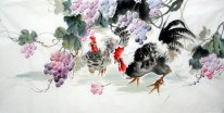 Ayam - Lukisan Cina