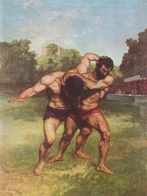 Los luchadores 1853