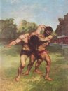 Os lutadores 1853