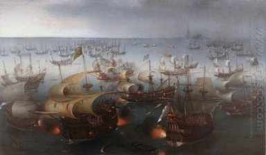 La bataille avec l\'Armada espagnole