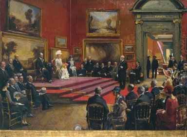 The Opening of the Modern Foreign and Sargent Galleries at the T