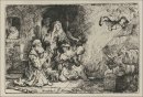 Engel Vertrekken Uit De Familie Van Tobias 1641