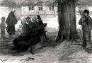 Bench Dengan Empat Orang Dan Bayi 1882